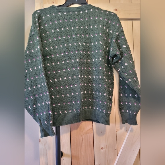 Vintage American Eagle Green 90s Sweater - Picture 6 of 9